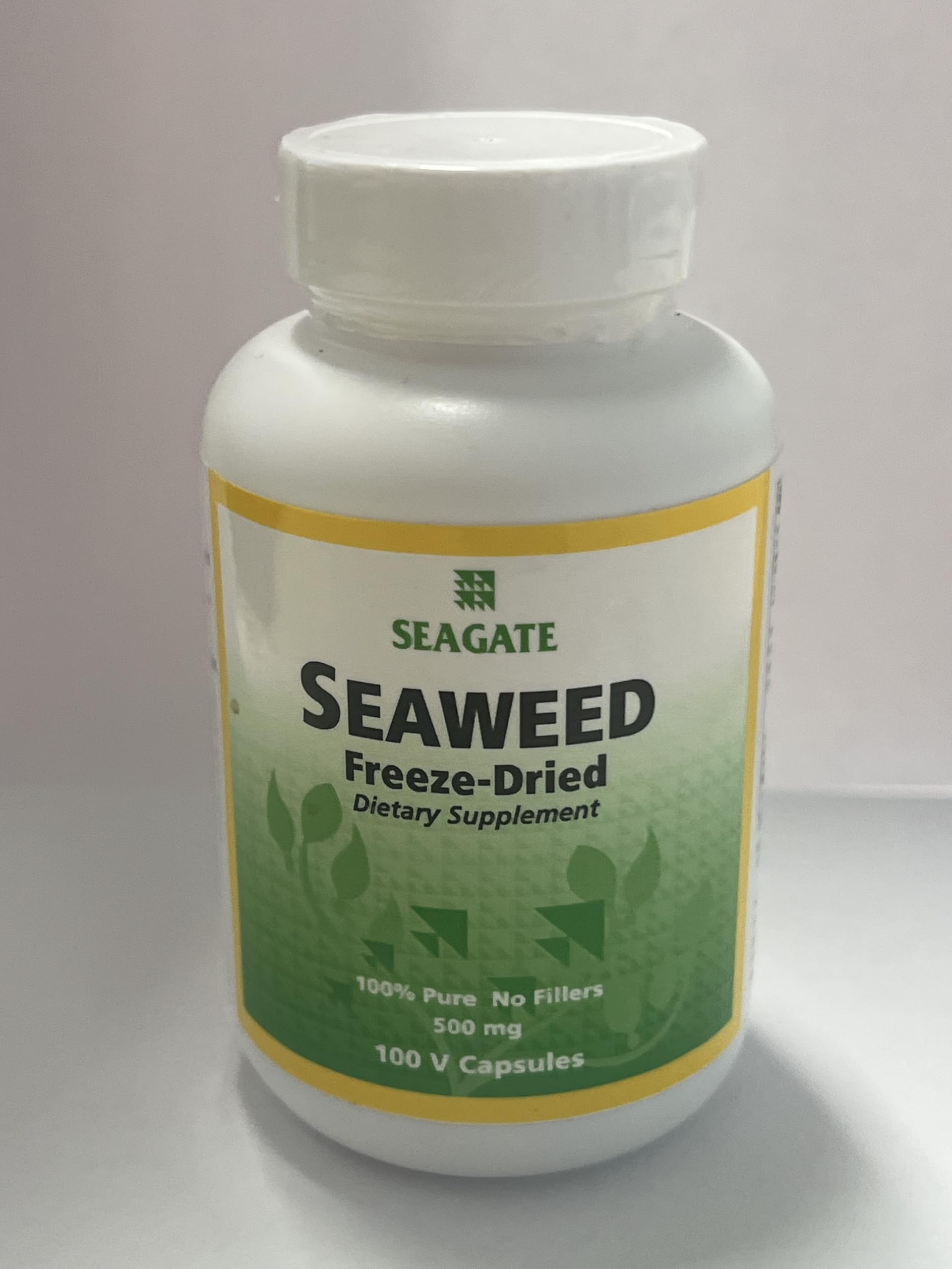 Seagate Products Freeze-Dried Seaweed 500 mg 100 Capsules (pack of 1)