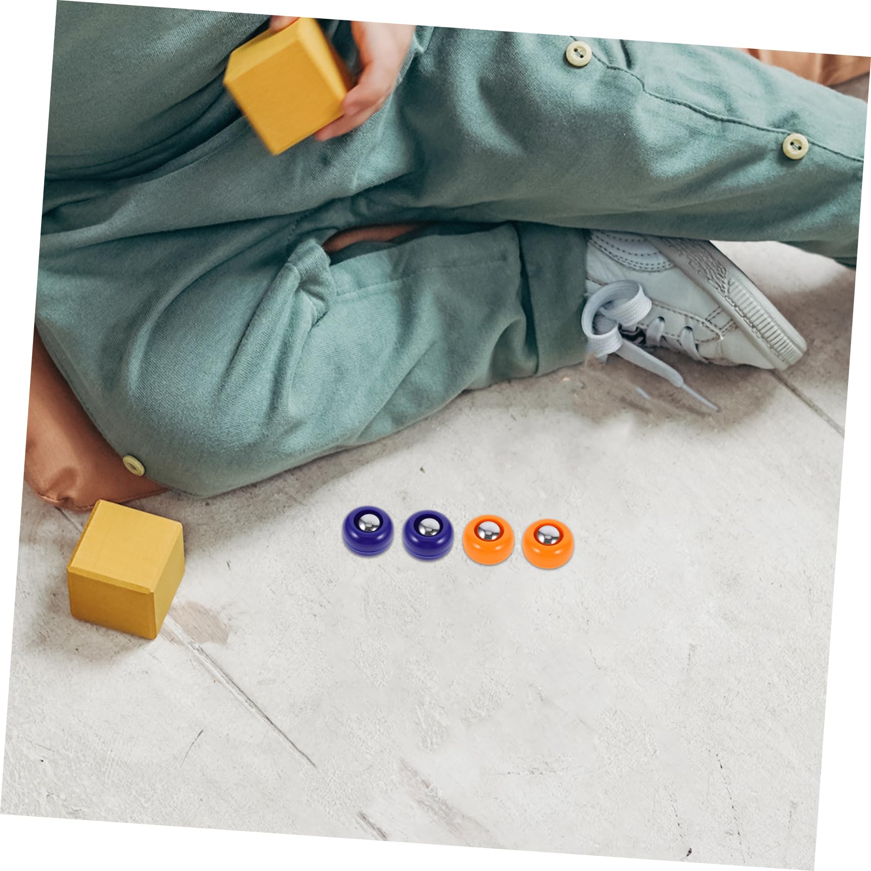 Sosoport Lot de 20 Mini Balles de Curling, Quilles de Bowling et Rouleaux pour Table de Jeu de Palets, Équipement Polyvalent en PP pour Jeu Intérieur et Détente Familiale