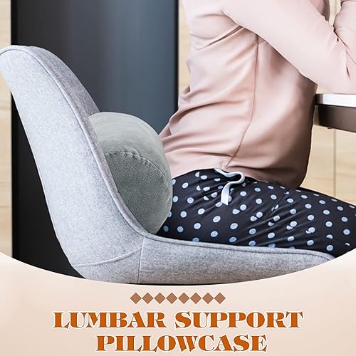 Miniatura 5 de Newwiee 2 fundas de almohada cervicales redondas de 17 x 7 pulgadas, con cremallera, cuello cilíndrico, fundas de almohada de almohada suaves para