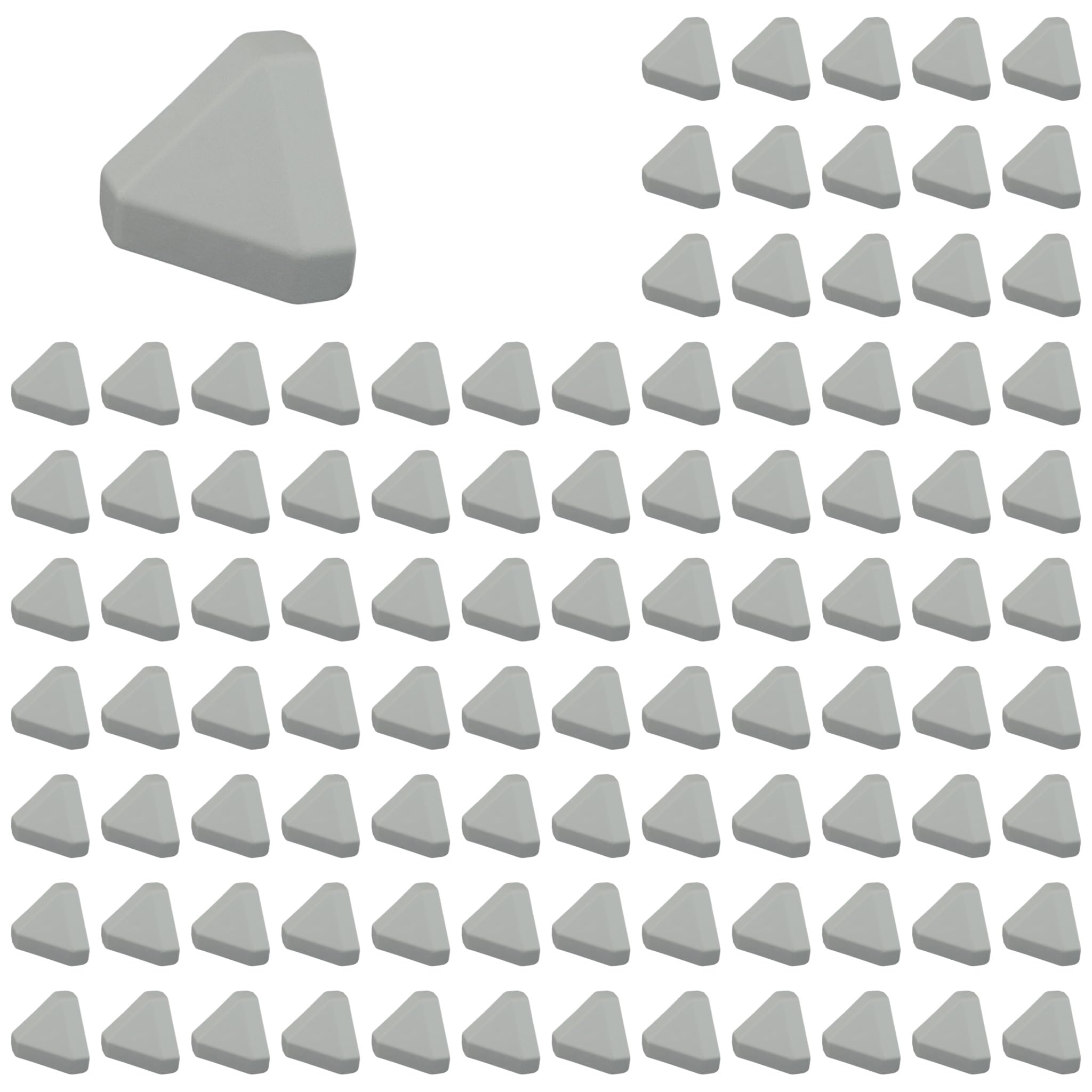 100 tappi di copertura, 30 x 30 x 30 cm, in plastica PA rinforzata