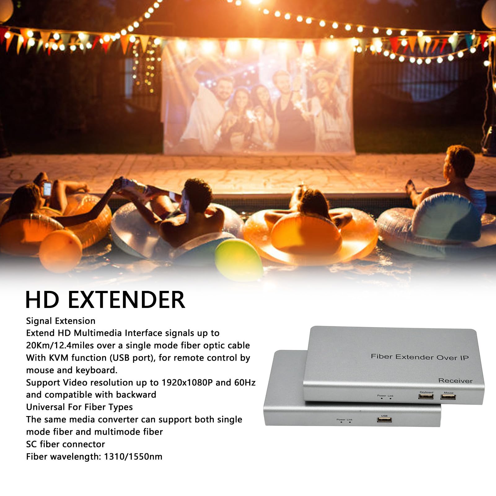 Lindy KVM Extender 120m HDMI Et USB : Performance Et Flexibilité