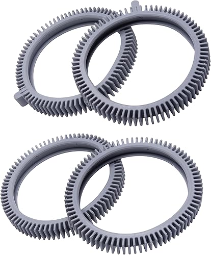 ATIE Limpiador de piscina neumático delantero PVXS11PK2-207 y neumático trasero PVXS16PK2-207 Kit combinado para limpiadores de piscinas Phoenix 4X