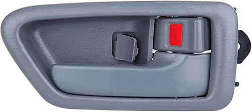 OCPTY Manija de puerta Passeneger interior de repuesto para lado derecho 1997-2001 para Camry Interior Manija de puerta Textura Gris