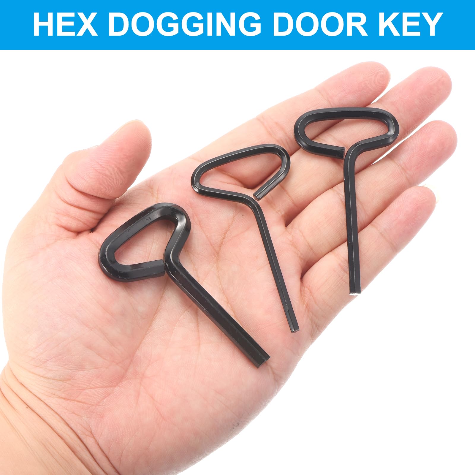 Aienxn 10 Llaves Hexagonales Estándar Negras De 5/32 Pulgadas