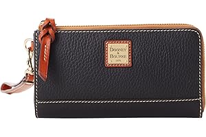 Dooney & Bourke Women's Pebble Grain Folded Zip Wristlet