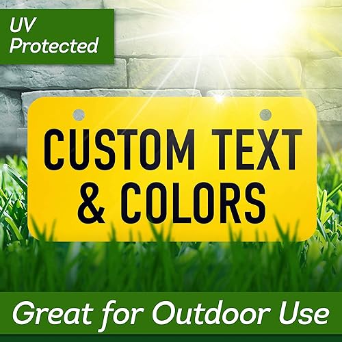 Miniatura 6 de Mini matrículas personalizadas, placa de matrícula personalizada para bicicletas, cuatrimoto, automóvil infantil, bicicleta para niños, carrito de