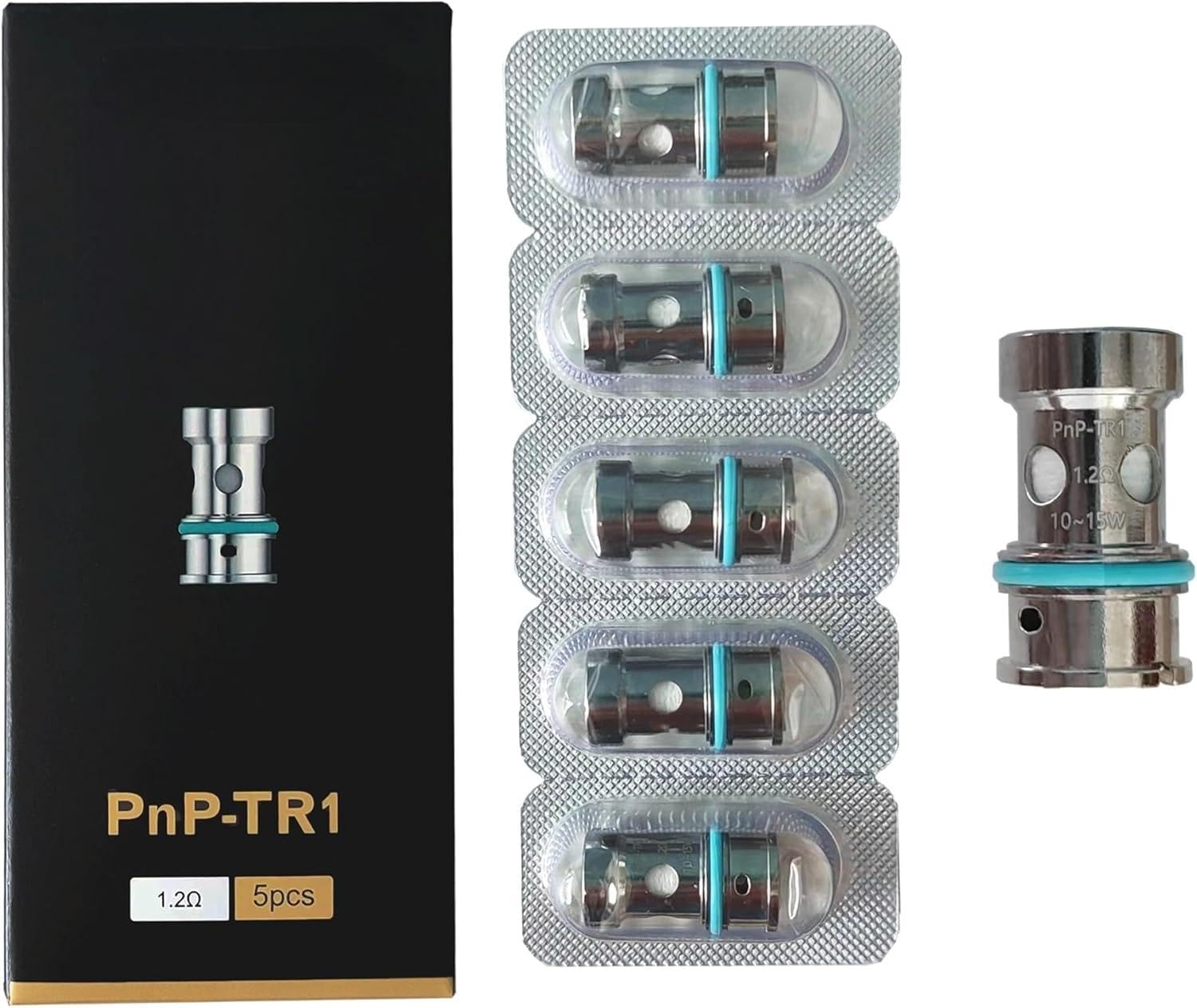 for VooPoo Drag S X Argus Vinci Coils PnP TR1 1.2 ohm Coil Vinci X 2 R 3 Mod Seal V Suit Drag 4 Max M100S H80S E60 Argus X Pro GT Kit PnP Pod II UFORCE L Tank Coils Pack of 5