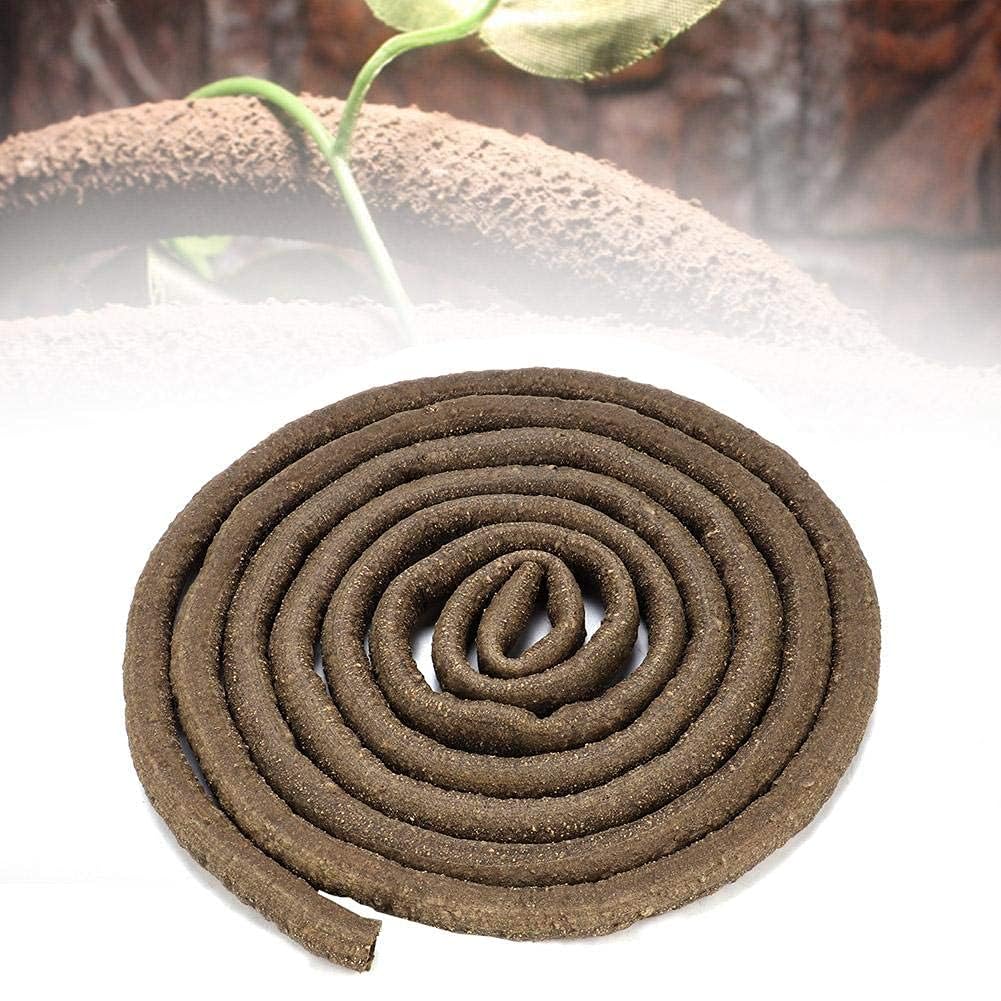 Rama de escalada de reptiles artificiales Flexible Jungle Rattan Jungle Climber Vines Long Vine Habitat Decor con ventosas 9.84ft(L)