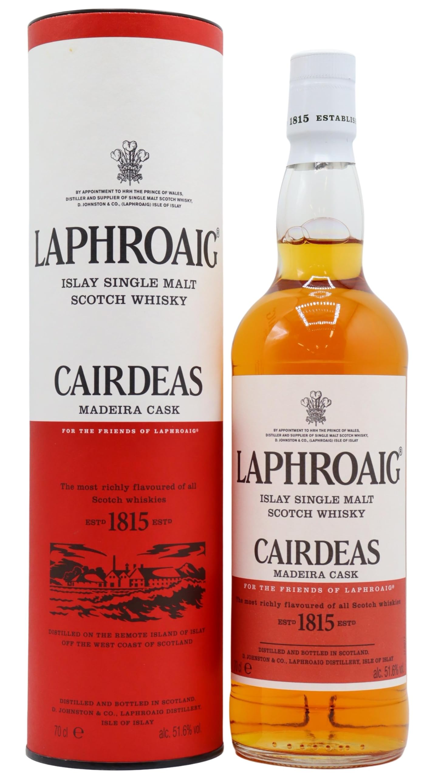 Laphroaig - Cairdeas - Medeira Cask - Feis Ile 2016 Islay Single Malt Scotch - 20 year old Whisky 70cl 51.6% ABV