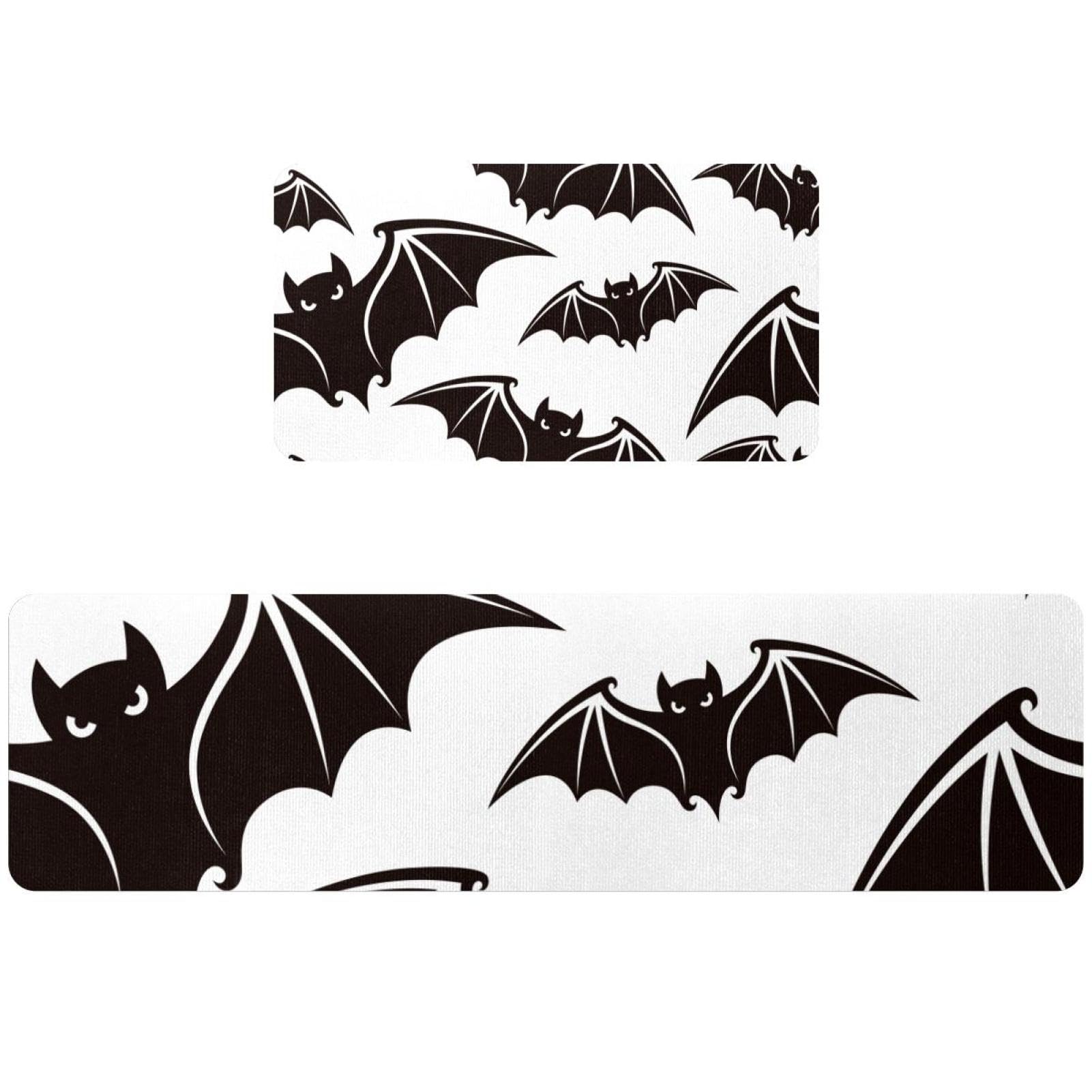 Tapete de cocina lavable para evitar resbalones, alfombras de Halloween absorbentes