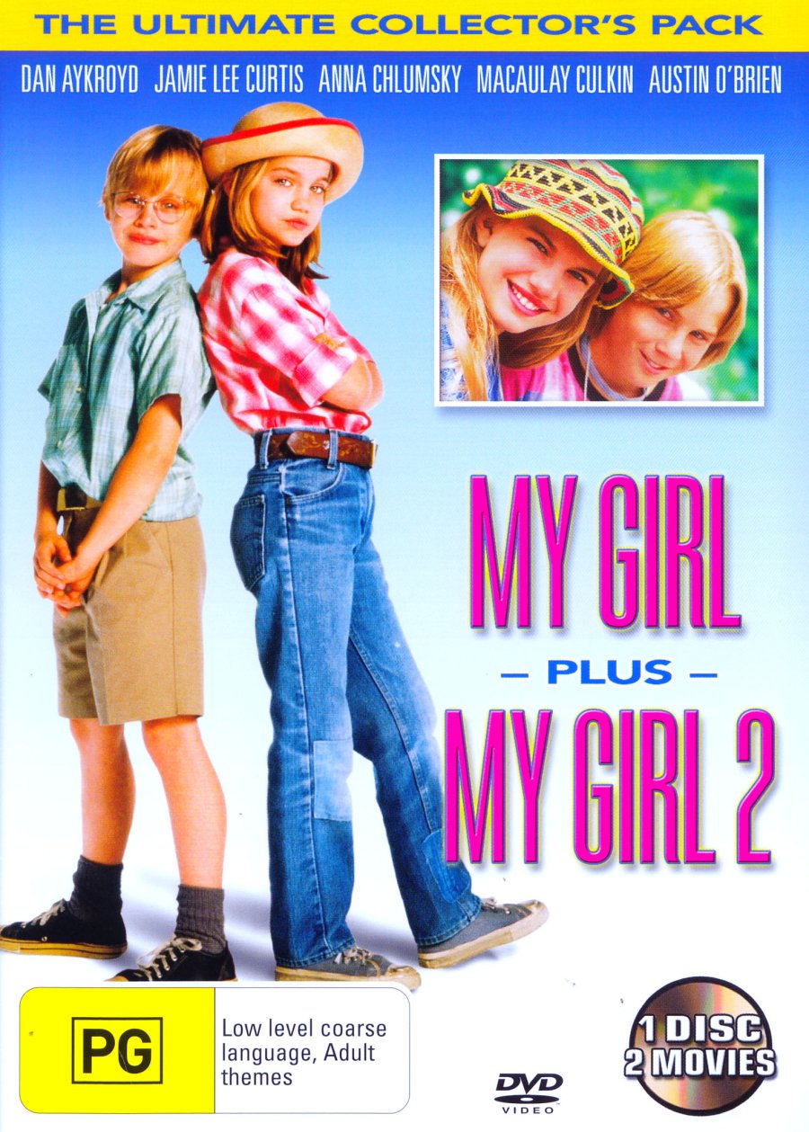 Pack My Girl 2 y My Girl películas en DVD para tardes de cine familiar