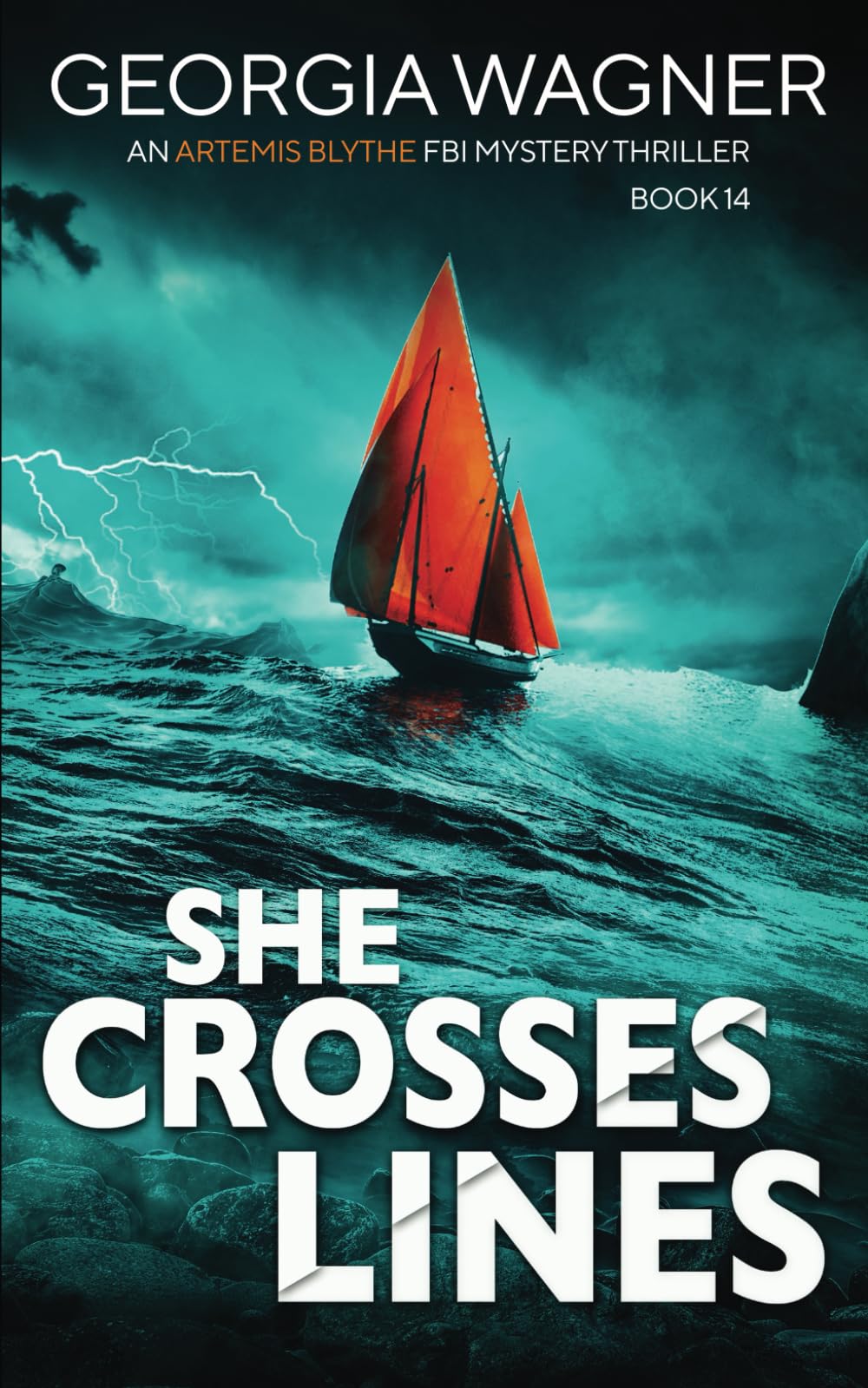 She Crosses Lines: An Artemis Blythe FBI Mystery Thriller