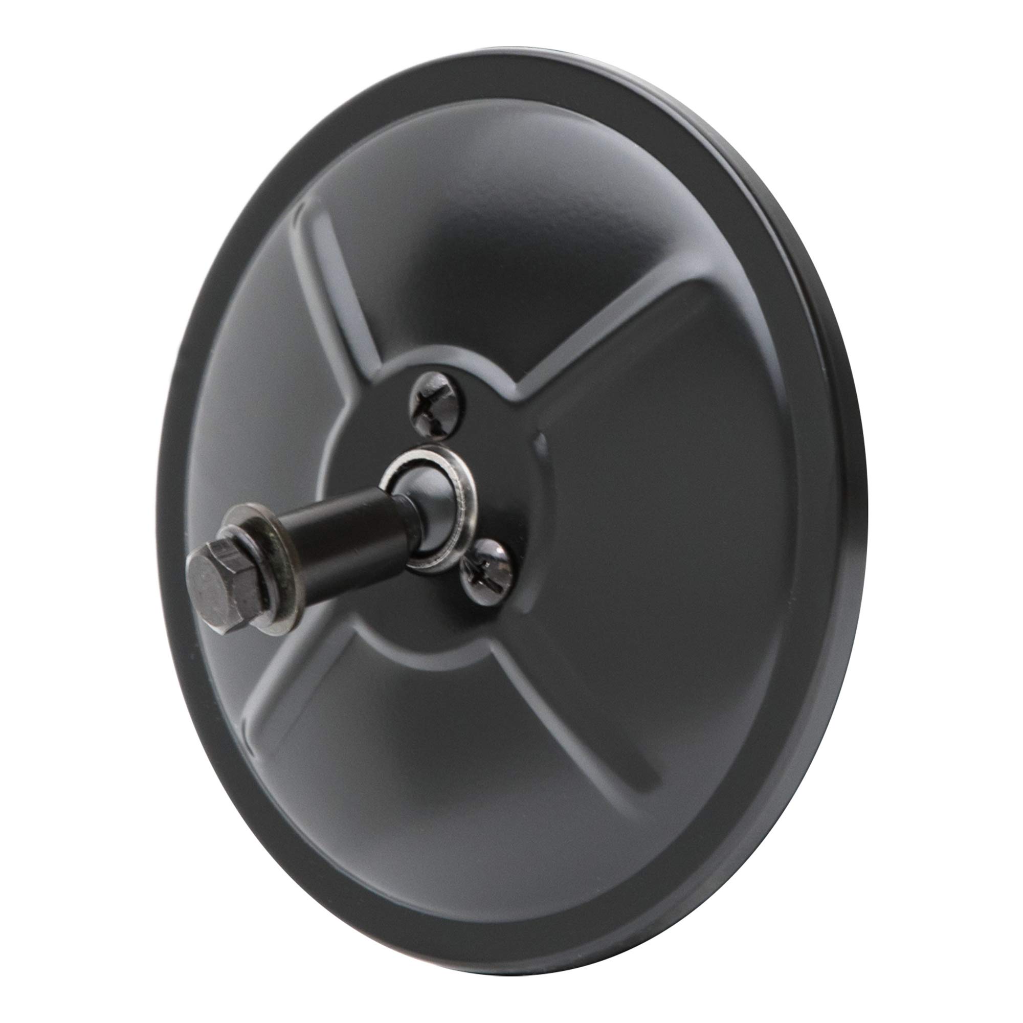 RETRAC 610131 Konvex-Spiegelkopf aus Stahl, 12,7 cm, Schwarz