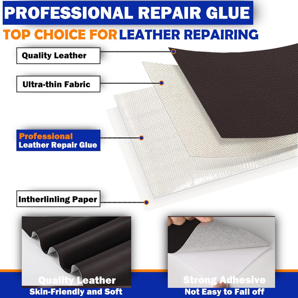 Similpelle Adesiva Bianca - Rotolo 80x200cm Per Riparazioni Mobili E Auto - Foto 11