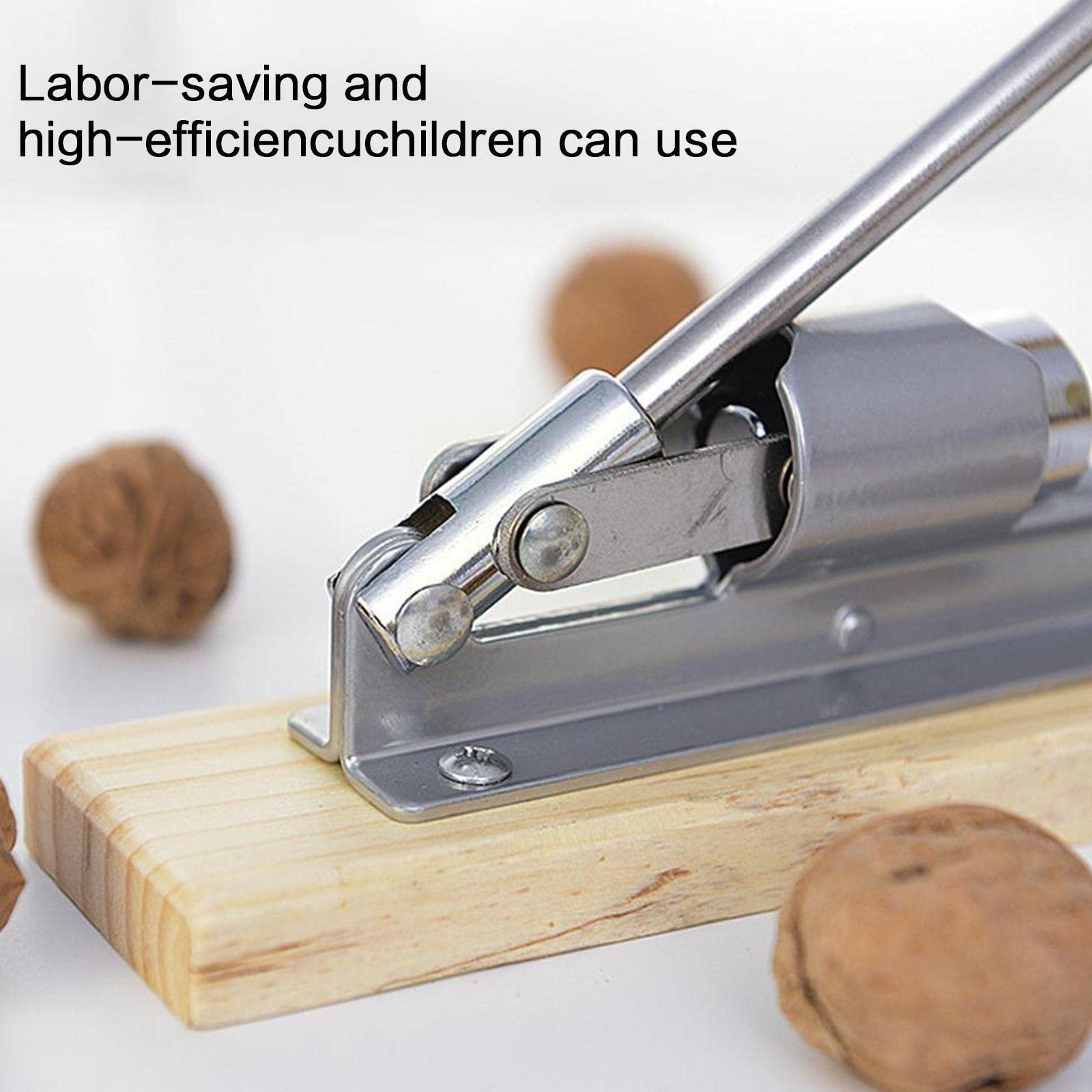 JINGYAN Nussknacker Nutcrackers for Nuts Manual Stainless Steel Nut Cracker Mechanical Sheller Walnut Nutcracker Fast Opener Kitchen Tools