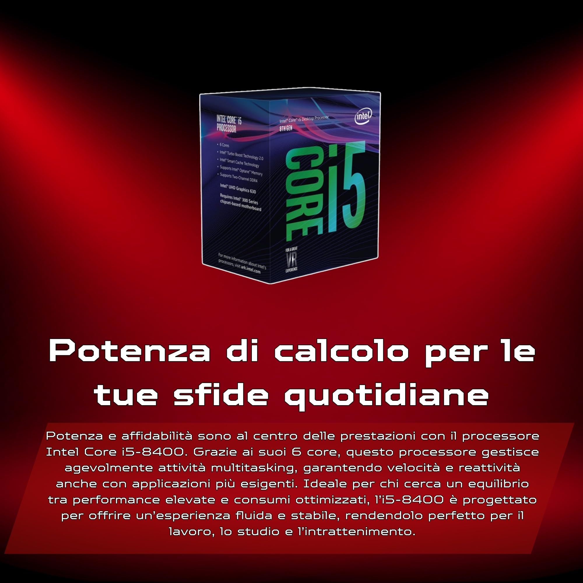 Lenovo Postazione ufficio completa Pc Desktop Intel Core i5-8400 | Ram 16GB | SSD 512GB | Monitor 27" ThinkVision c27-40 FullHD Win 11 OFFICE 2021 Professional Garanzia 36 Mesi