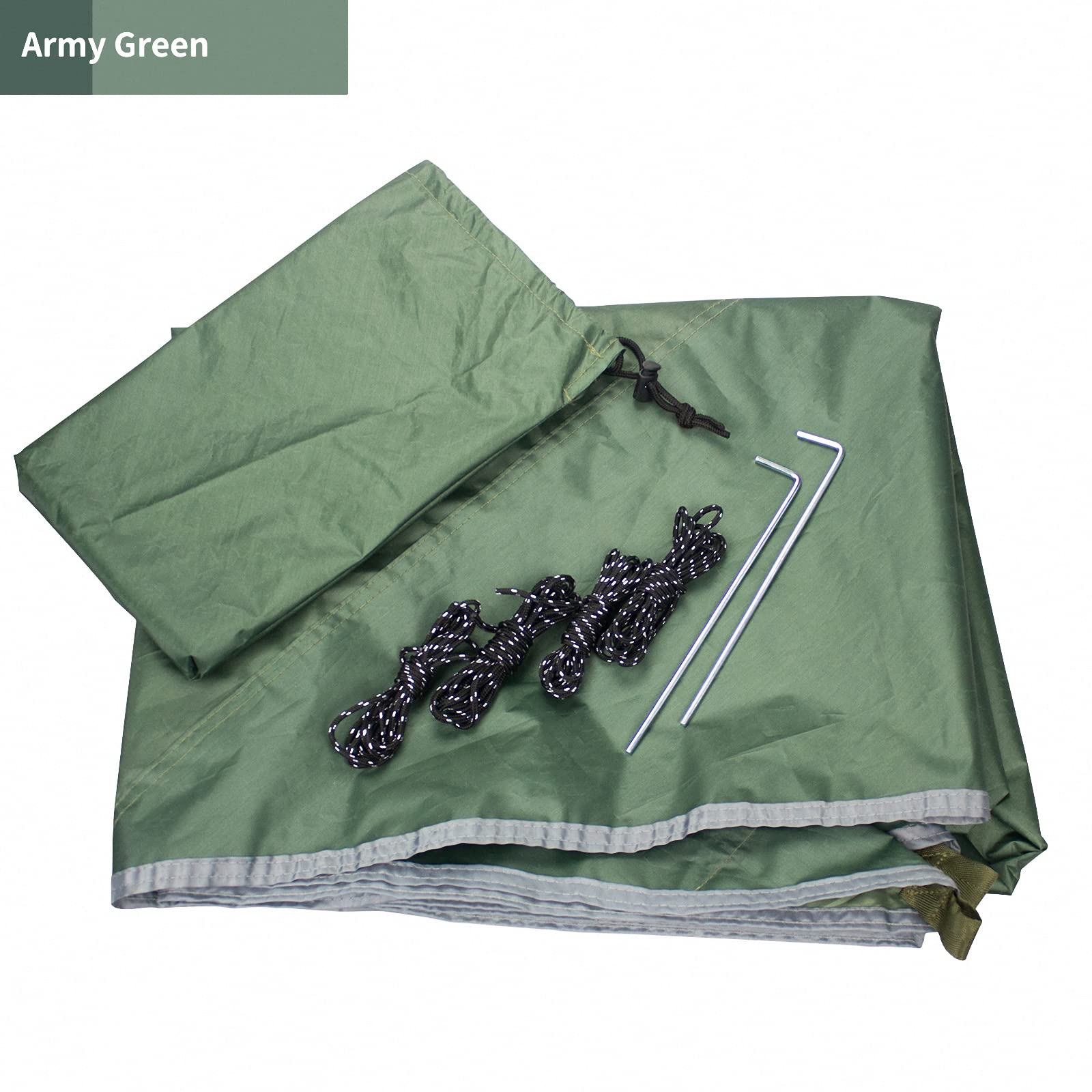 Amaca da Campeggio con zanzariera+Set baldacchino,Amaca Portatile Esterno ad Apertura Rapida,tettuccio Parasole a Prova di Pioggia, per Picnic,Viaggi,Escursioni,Trekking