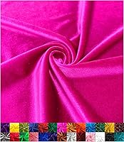 Vista 36 de Barcelonetta Tela de terciopelo elástico Lujo y suave Tela de terciopelo Rollo de 60 pulgadas de ancho 10% elastano Costura, ropa