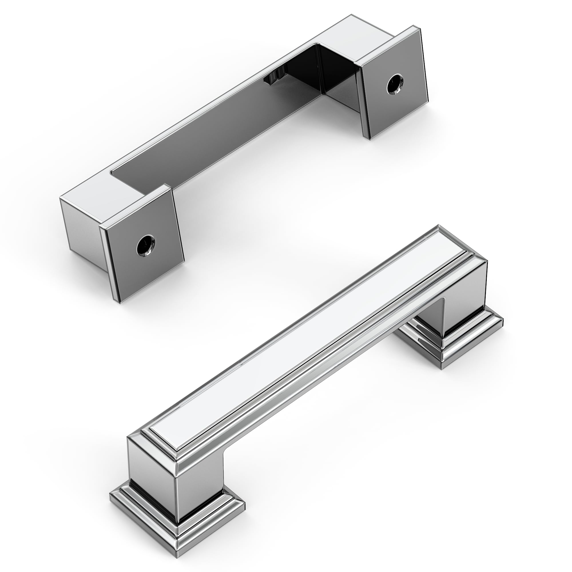 Matte Black Cabinet Pulls - 10 Pack -25