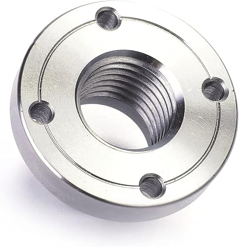 2 "mandriles de acero de la placa frontal del torno de madera, herramientas de los accesorios de la carpintería del hilo 1"-8TPI