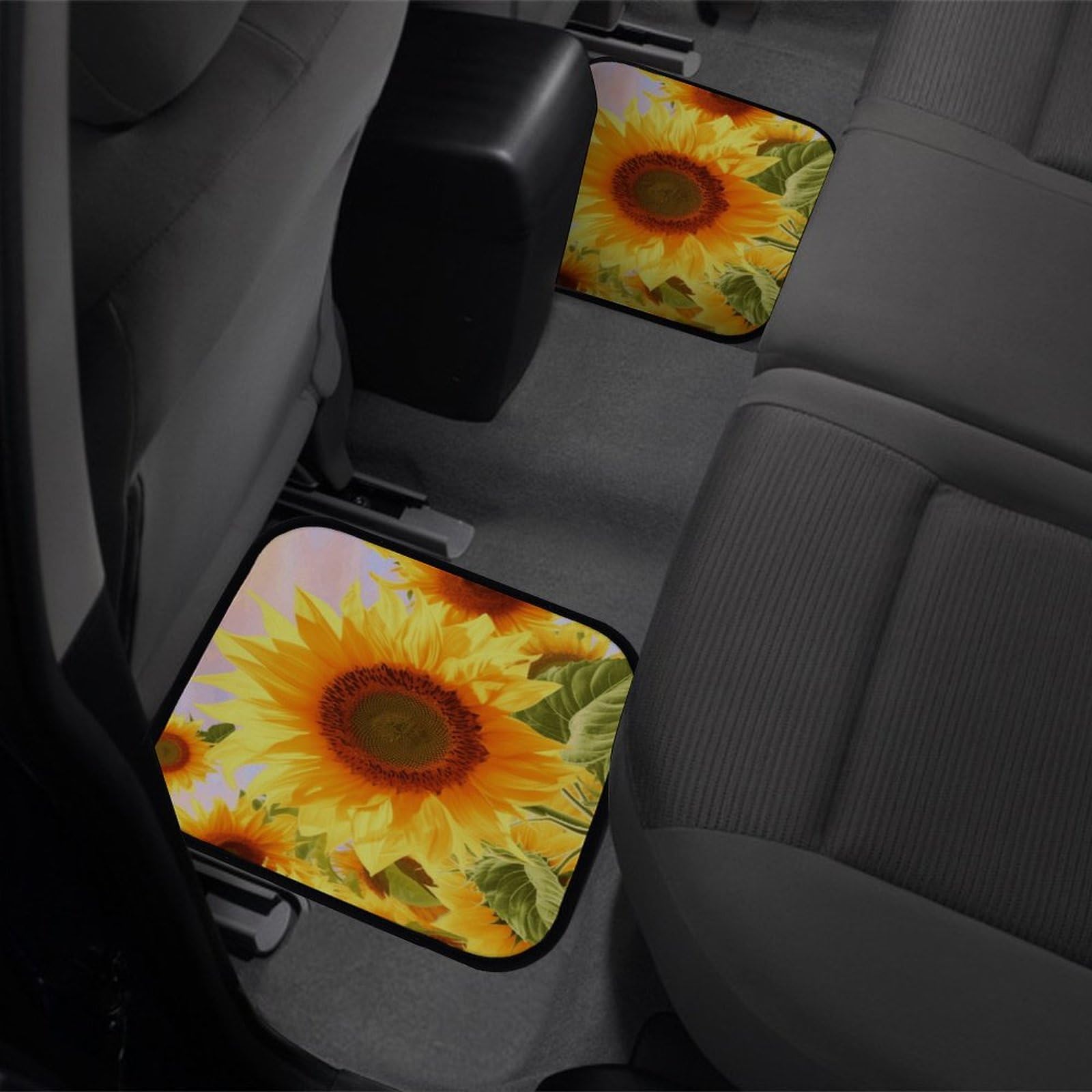 4 tappetini per auto, resistenti, antiscivolo, facili da pulire, adatti per la maggior parte delle auto, per tutte le stagioni, universali, adatti per SUV, berline e camion