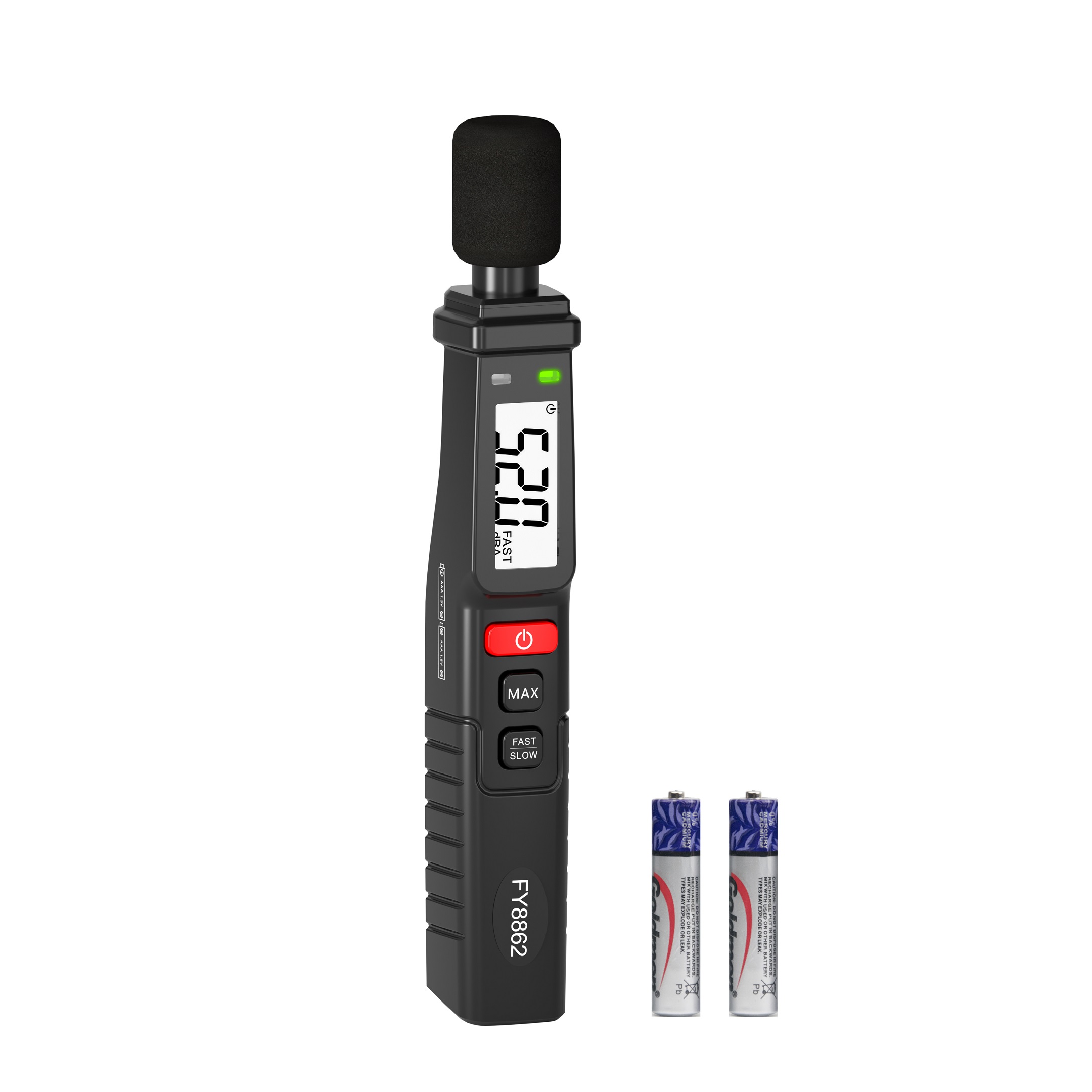 Misuratore Di Decibel Wireless Con App - Fonometro Portatile Per Casa, Ufficio, Scuola