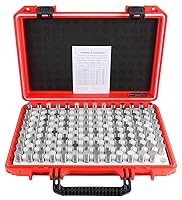 Vista 7 de Accusize Industrial Tools 0.011 '' a 0.060'', 50 piezas de acero Plug Pin Gage Set, menos, clase Zz, M0 (-)