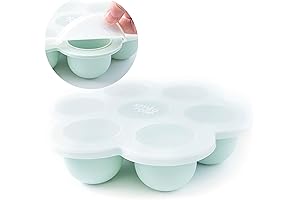 Simka Rose Baby Food Freezer Storage Tray - Silicone Molds for Breastmilk...