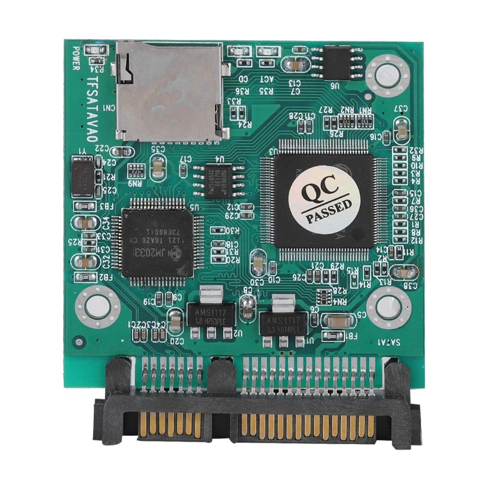 Amazon | マイクロSD/TFメモリカードからSATAアダプタ SATA HDD/SSDへ