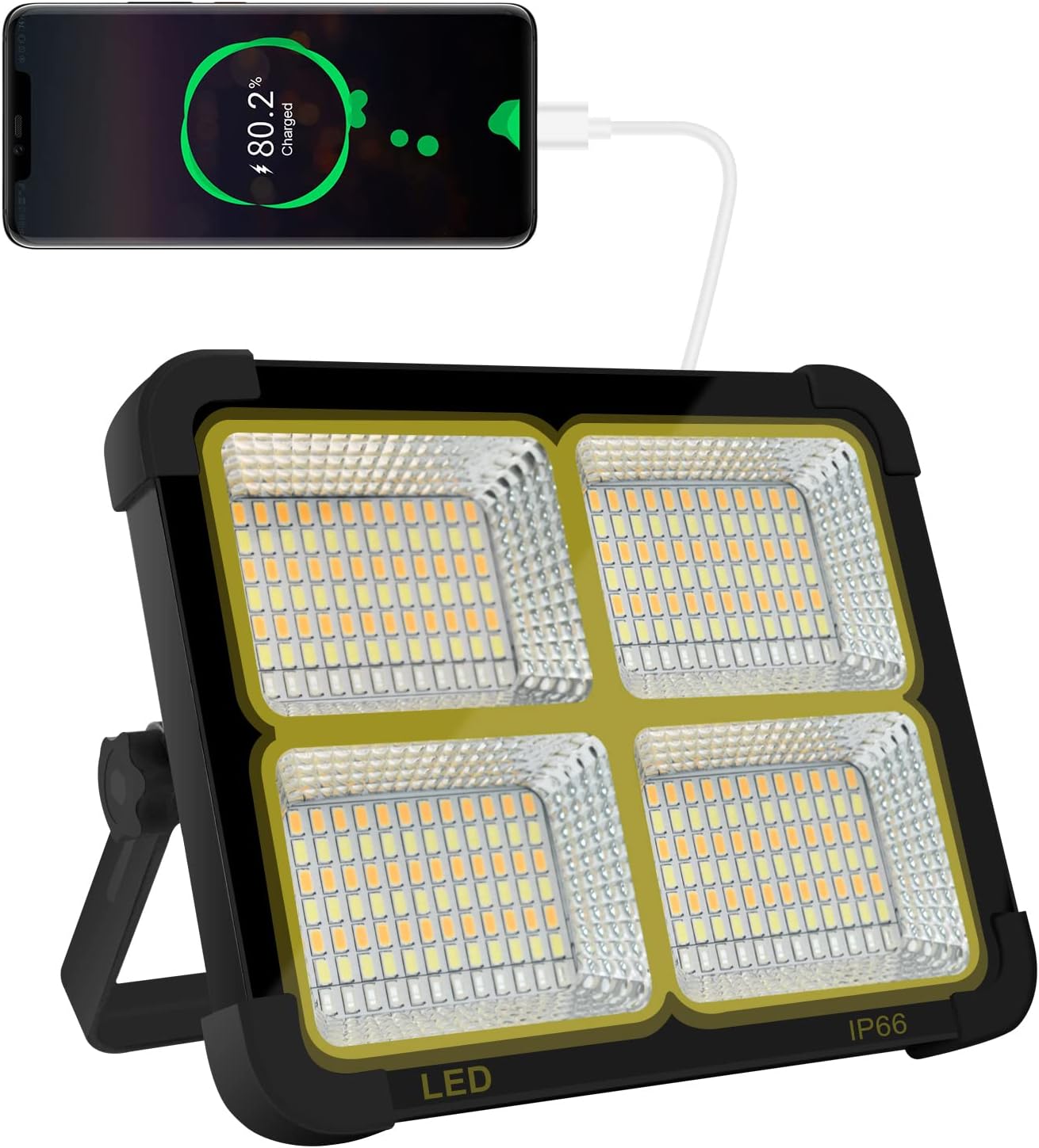 Lumière de travail COB LED avec aimant et crochet VELAMP | Brico Cash
