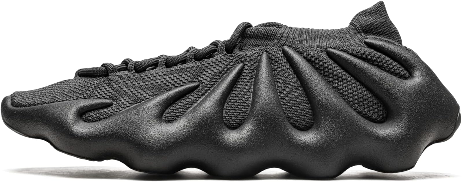 adidasMens Yeezy 450 Lace Up Sneakers Shoes Casual - Black