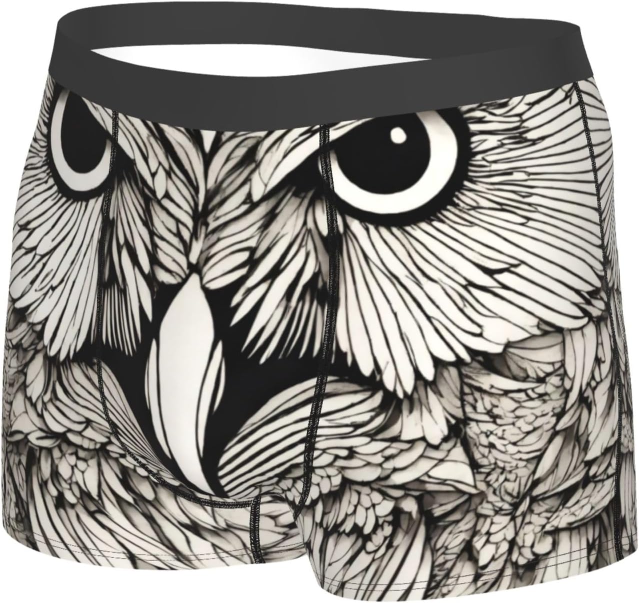 Owls Birds Print Boxers For Menâ€“full Print Mens Underwear Boxer Briefs,Comfortable Boxers For Men
