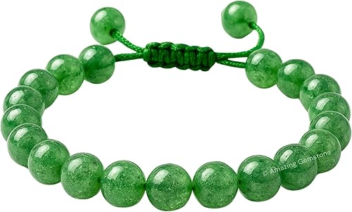 Miniatura 568 de Amazing Gemstone Crystal Bracelet for Women Men's Gifts - Protection Healing Crystal Bracelet - 8mm Gemstone Beaded Adjustable Bracelet Pulseras