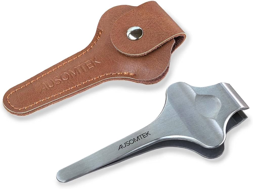 Amazon.co.jp: AUSOMTEK バタフライ型ひげ用ヒゲピンセット 髭抜き