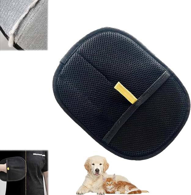 Tierhaarentfernungshandschuh für Katzen & Hunde, 2025 Upgrade Effiziente Pflegehandschuhe Katzenhaarentferner Handschuh, Pet Hair Remover Glove für Hund und Katze (1-PCS) product image