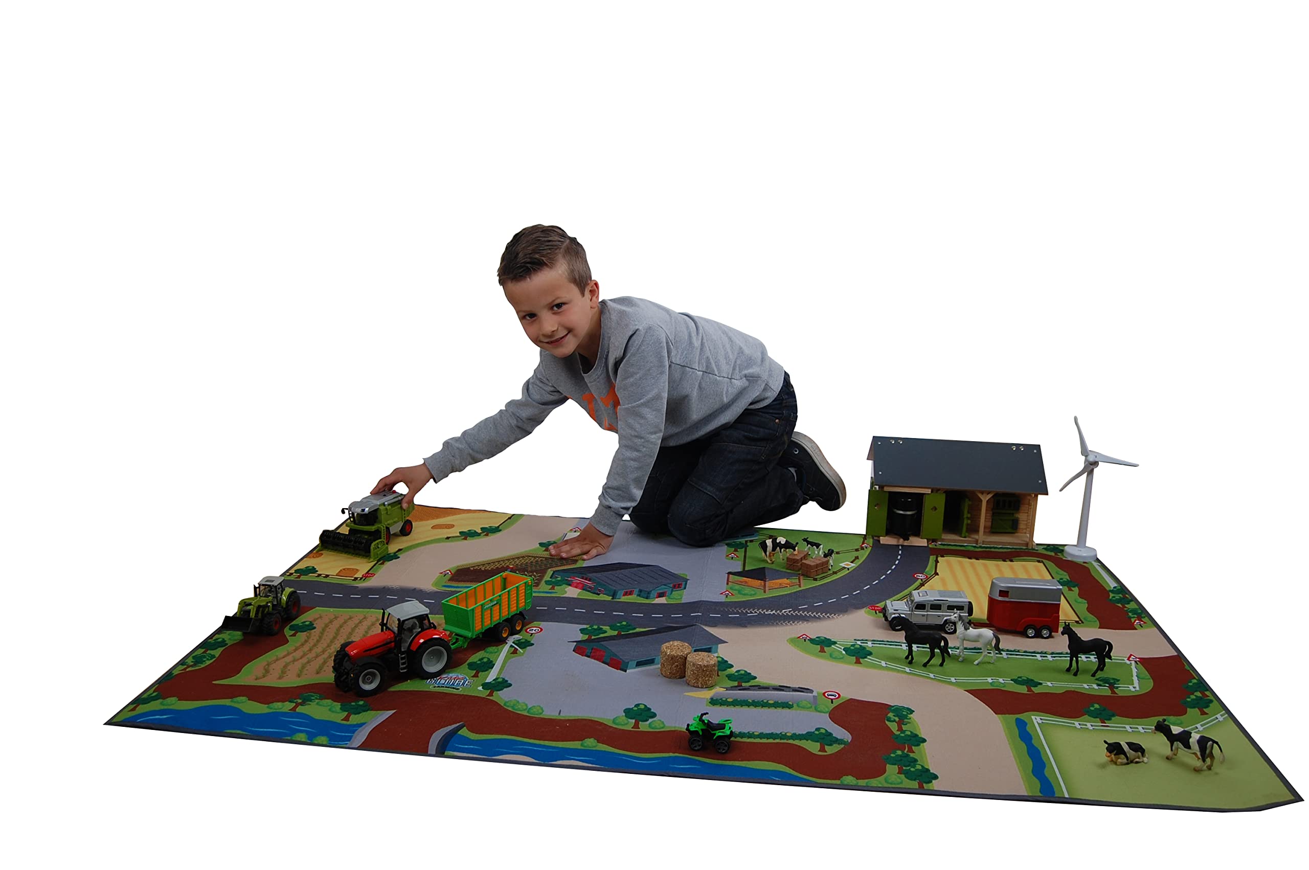 Kids Globe Spielteppich Bauernhof XXL