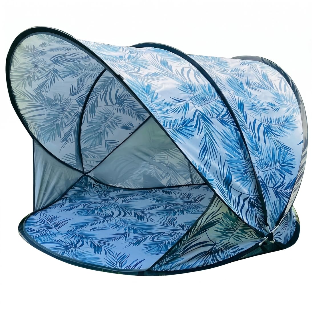 Carpa de Playa para bebé con protección Solar UPF 50+ para 2 Personas, Refugio Solar para bebés y niños pequeños, toldo para Playa, Parque y Viajes, Color Azul