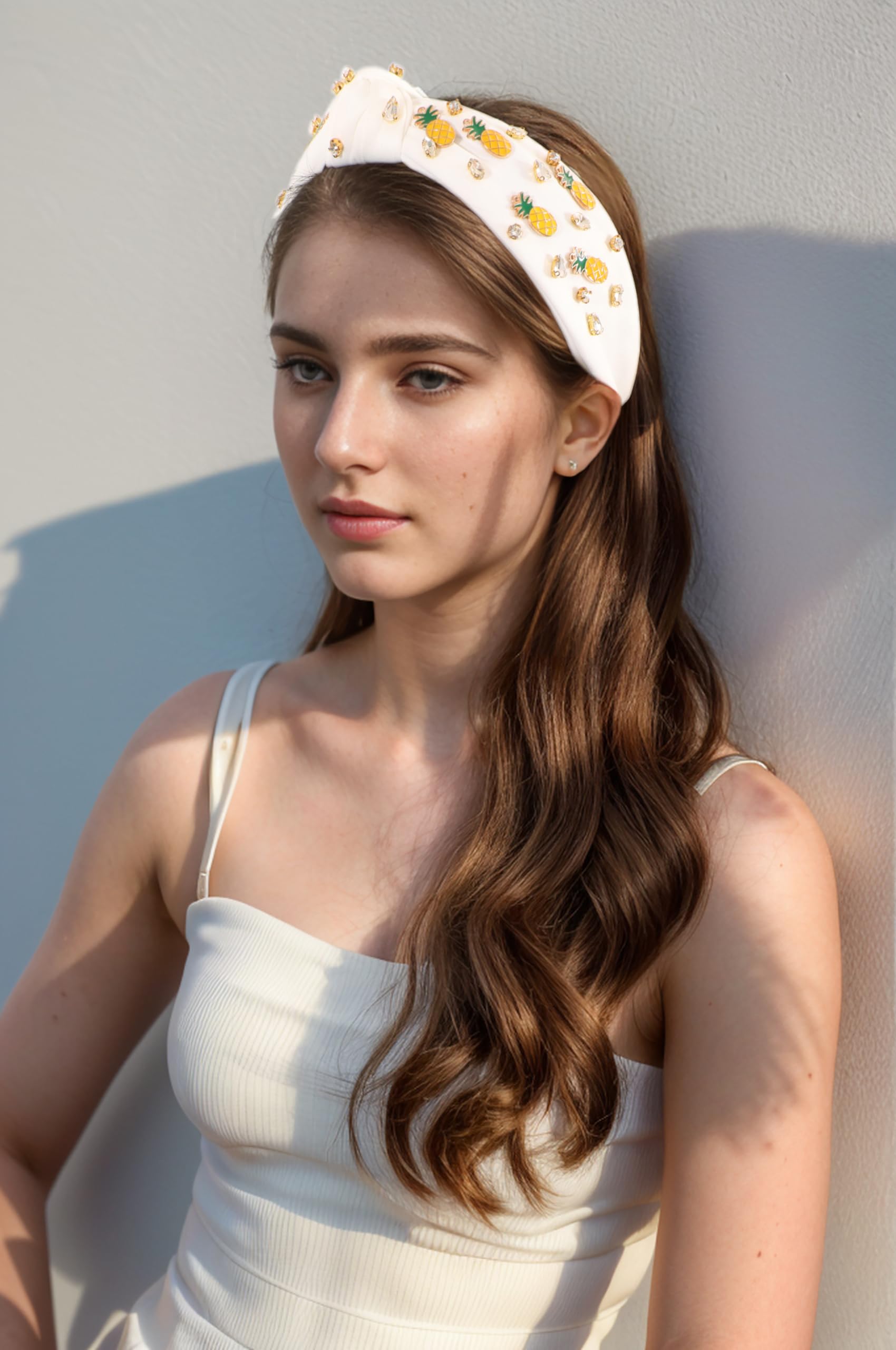 Amazon.com : Gmmidea Summer Pineapple Headband Fruit  display picture 3