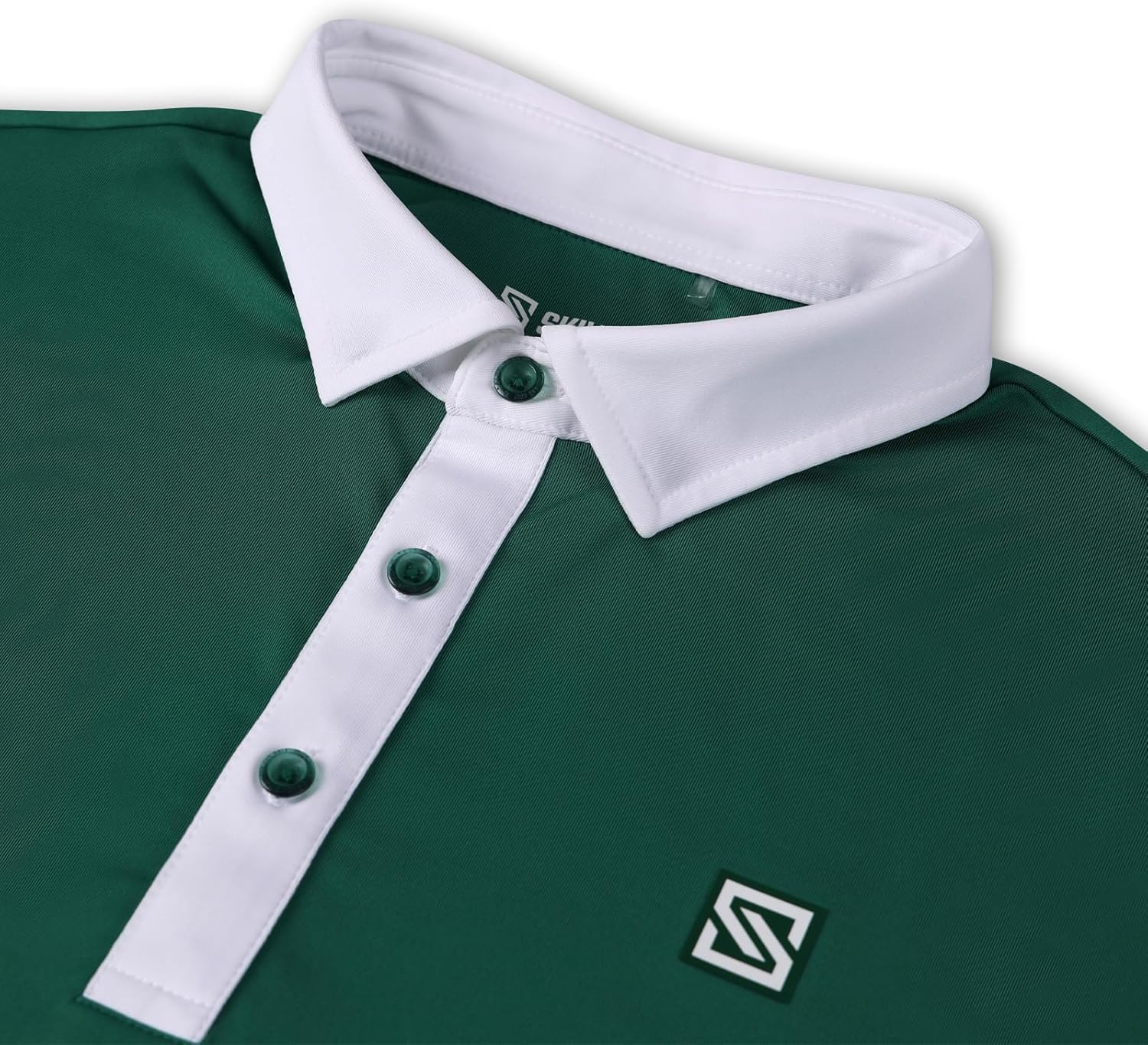 Skive Premium Golf Polo Shirt Men - Golf Shirts for Men - Mens Golf Shirts Short Sleeve - Mens Athletic Polo Shirts