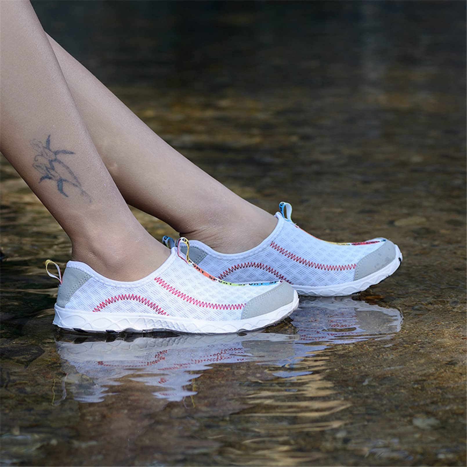 Scarpe Acqua guado per Il Fiume Spiaggia Estate Traspirante Mesh Creek Quick Dry