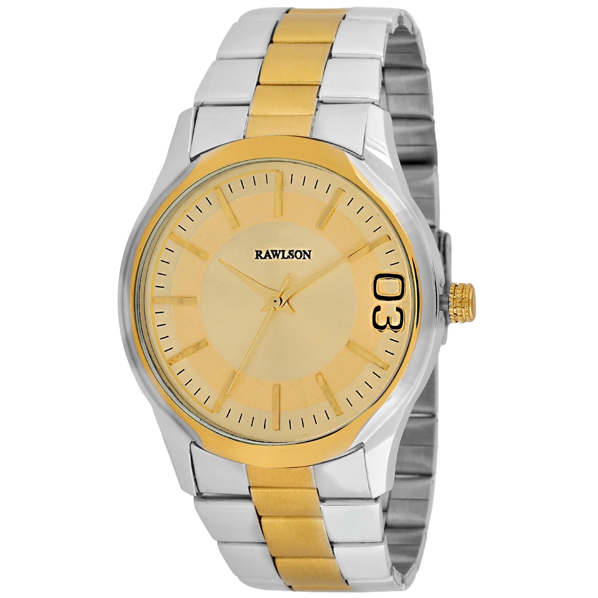 Rawlson Gold Color Metal Strap Luxurious Watch for Men RL121002 (B0BY6ST766) Amazon Price History, Amazon Price Tracker