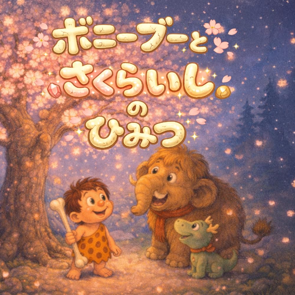ボニーブーと さくらいし の ひみつ: はるに ひらく ふしぎな いし (ボニーブー 日本語版)