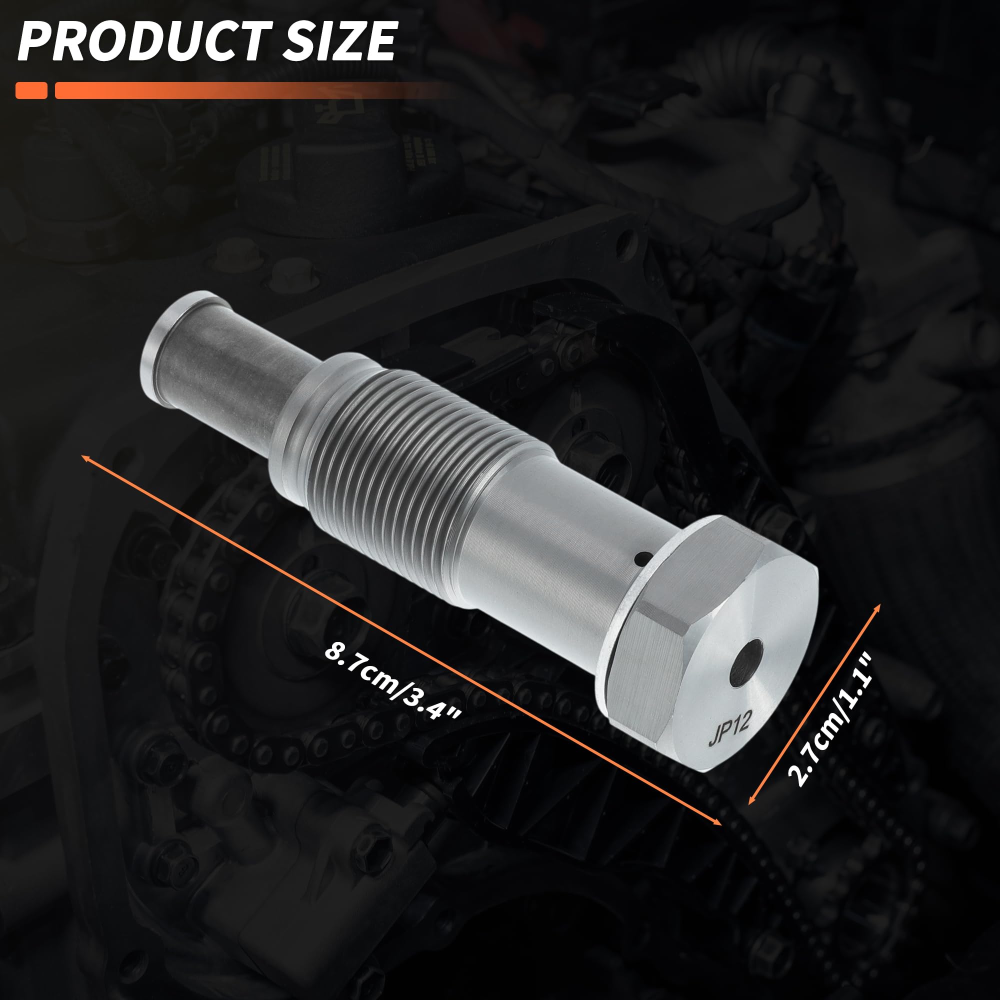Steuerketten Spanner Für Mini Cooper 2007-2015 1 Stk. | Material: Metall, Größe: 8.7x2.7cm, Motor: N12/N14/N16/N18, Für BMW 118i/120i/316i, OE-Nr. 11317607551