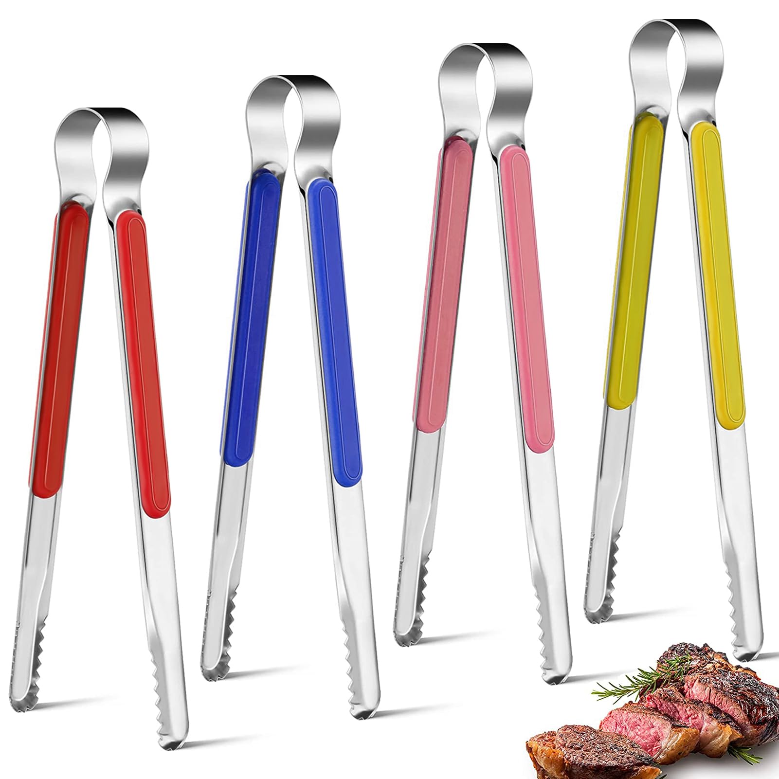 Homikit Keukentang, set van 2, kooktang, grilltang van roestvrij staal Homikit Keukentang, set van 2, kooktang, grilltang van roestvrij staal