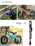 Support de Vélo pour Enfants, Support de Vélo Kickstand pour Vélo d'Enfants 12 14 16 18 20 pouces Roue