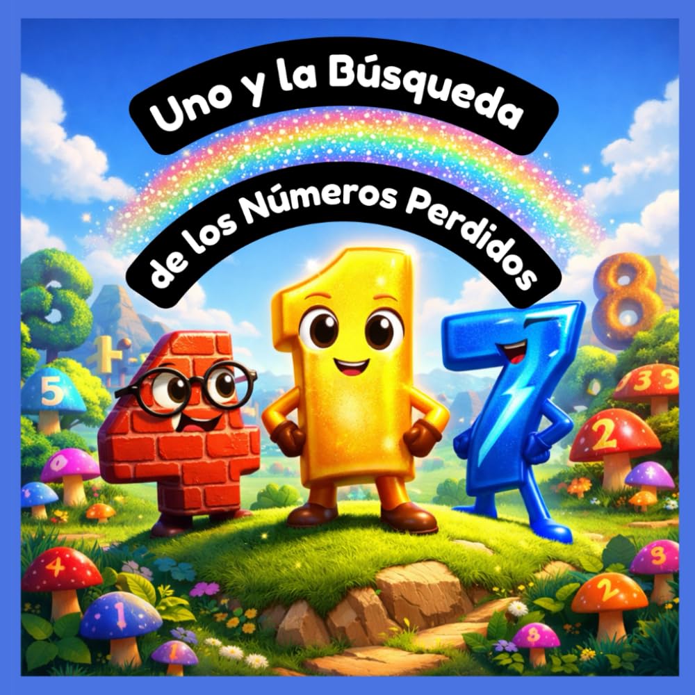Uno y la Búsqueda de los Números Perdidos: Una aventura interactiva de buscar y contar para niños: Una historia mágica para aprender los números y la cooperación. (Lara Miles’ Learning Wonders)