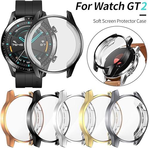 Miniatura 2 de Funda protectora de pantalla para Huawei Watch GT 2 de 1.811 in 1.654 in 2e Case GT2 Pro de TPU suave resistente a los arañazos Accesorios de
