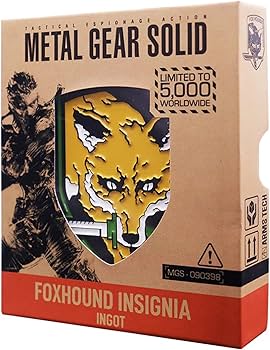 Amazon.co.jp: Fanattik Metal Gear ソリッド限定版インゴット