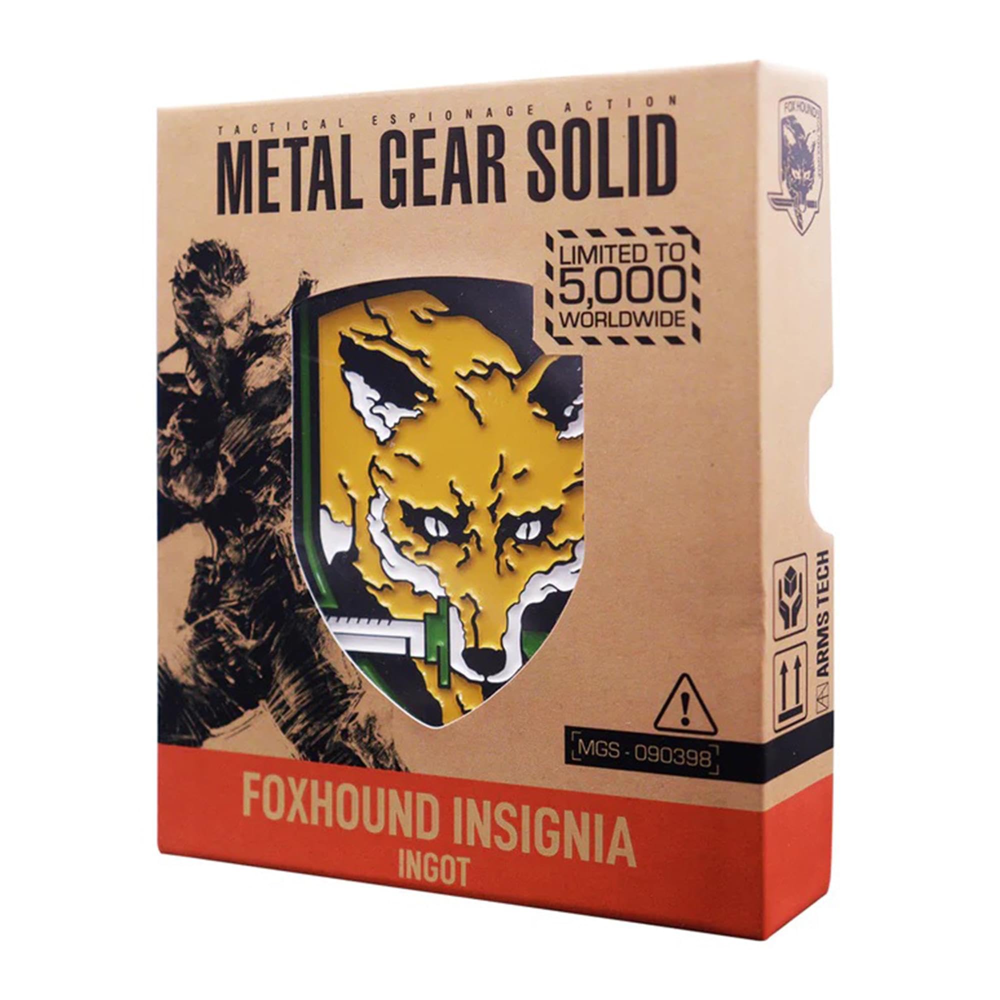 Amazon.co.jp: Fanattik Metal Gear ソリッド限定版インゴット