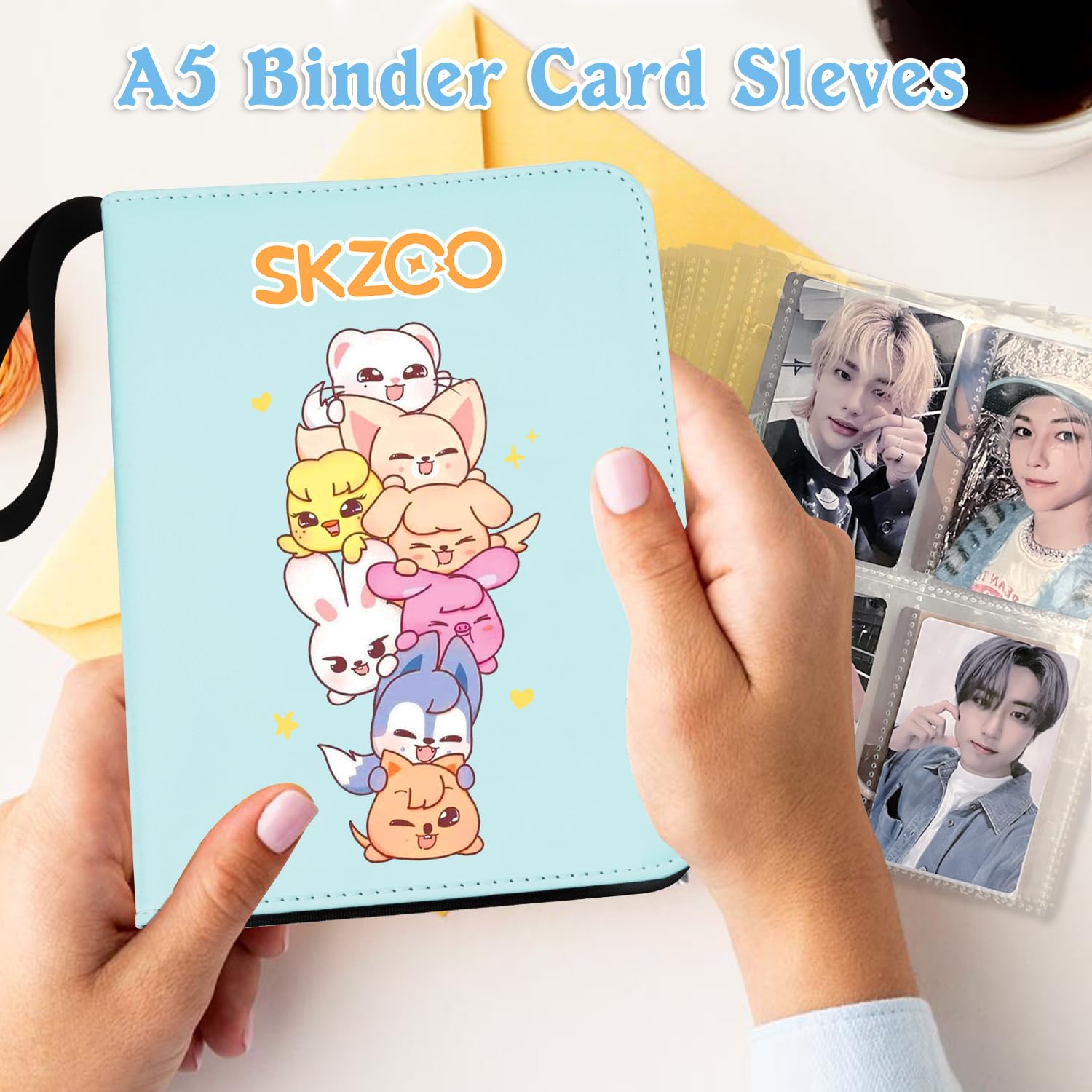 Stray Kids Photocard Binder – SKZOO Design, 400 Taschen, Sammelalbum Für K-Pop-Fans